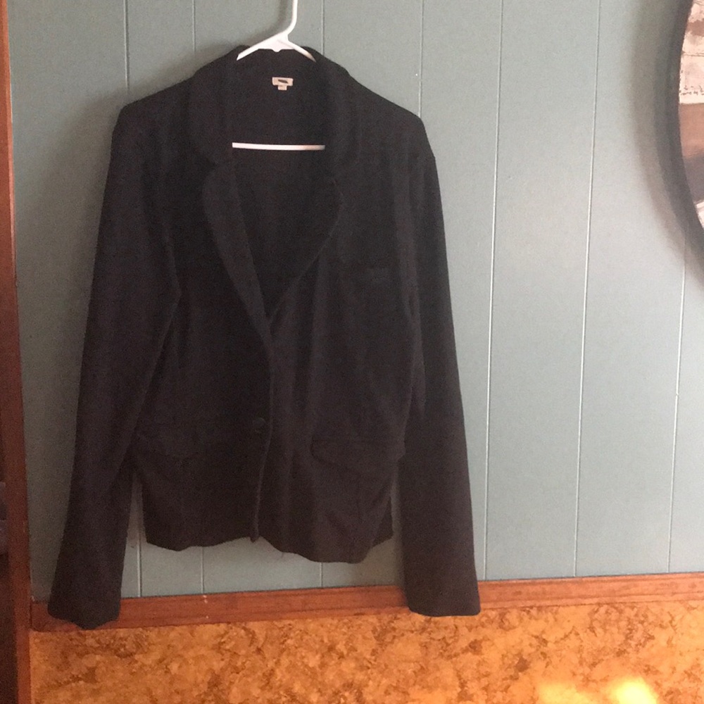 JCrew Factory heavy cotton blazer